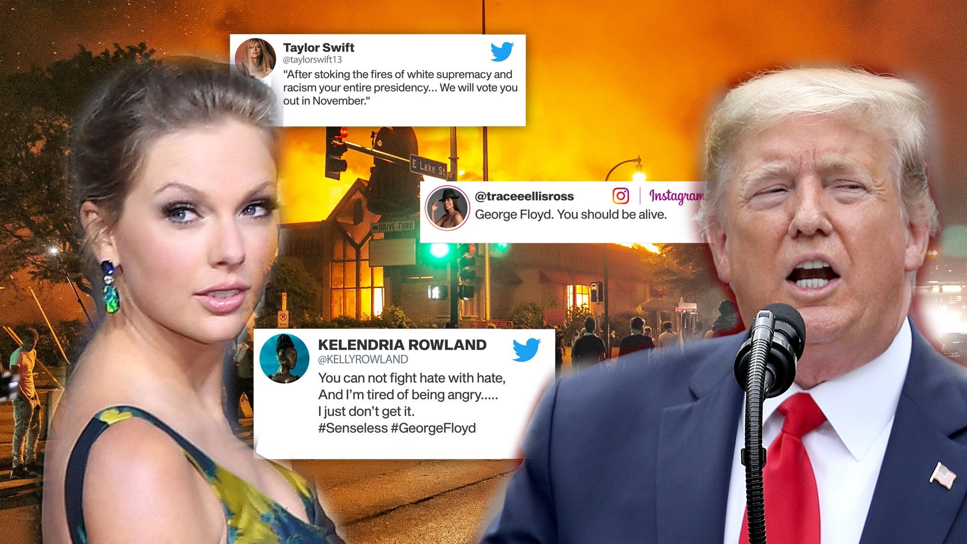 Taylor Swift Tweets at Trump "We Will Vote You Out" Indigo Music